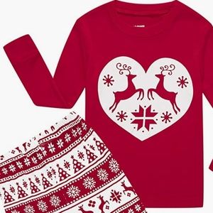 Little Pajamas 100% Cotton Sleepwear Christmas Print